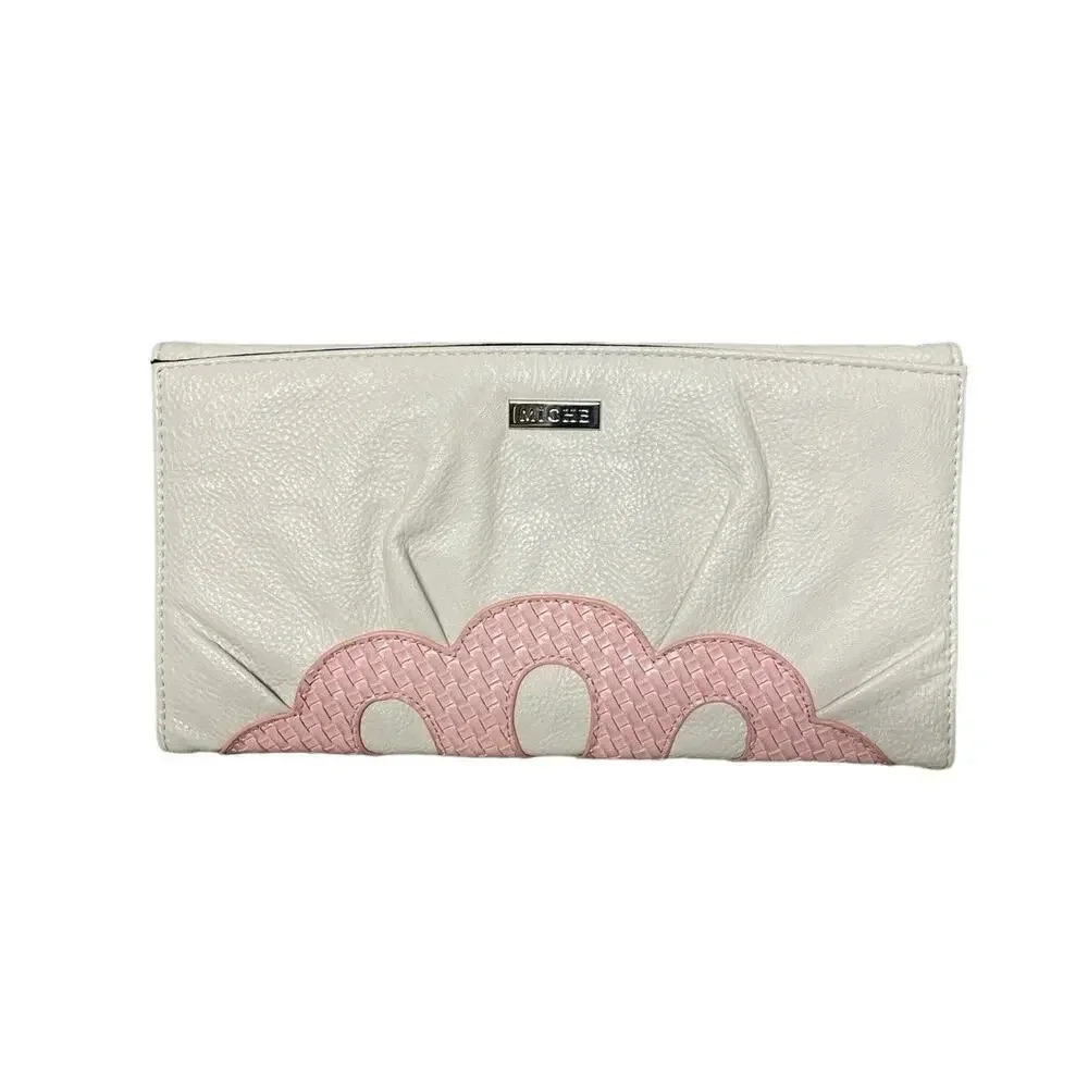 New Miche Soft Pastel Pink & Cream Classic Handbag Cover